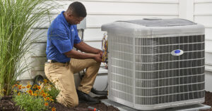 a carrier dealer performs air conditioning installation after homeowner found air conditioning installation near me