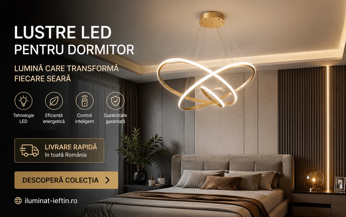Lustre dormitor